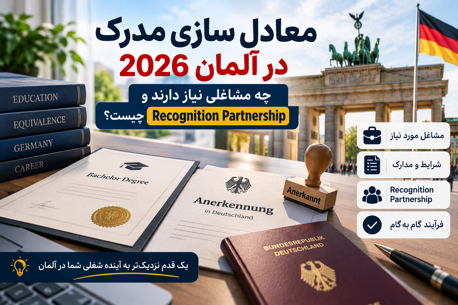 معادل سازی مدرک در آلمان